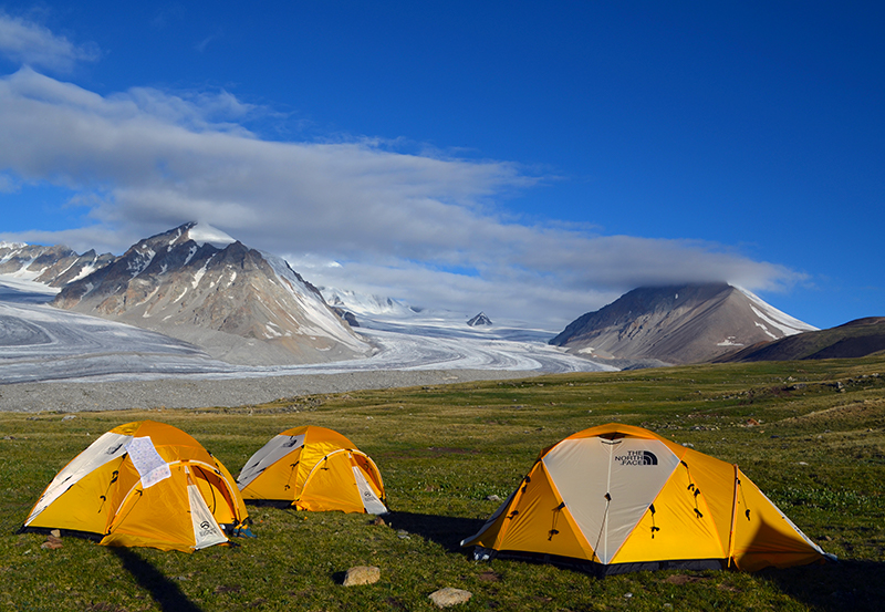 Altai tavan bogd base camp